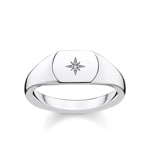 Thomas Sabo Sterling Silver Glam & Soul Bague pour Femmes Vintage Étoile Argent