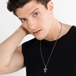 Thomas Sabo Sterling Silver Rebel at Heart Anhänger Bourbonische Lilie Klein - PE577-051-11