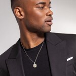 Thomas Sabo sterling silver rebel at heart pendant Compass gold - PE867-849-7