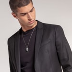 Thomas Sabo Sterling Silver Rebel at Heart Anhänger Totenkopf Krone - PE871-643-11