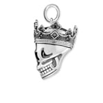 Thomas Sabo Sterling Silver Rebel at Heart Anhänger Totenkopf Krone - PE871-643-11