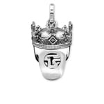 Thomas Sabo Sterling Silver Rebel at Heart Anhänger Totenkopf Krone - PE871-643-11
