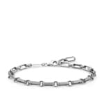 Thomas Sabo sterling silver rebel at heart bracelet - A1791-637-21-L20V
