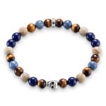 Thomas Sabo sterling silver rebel at heart bracelet skull