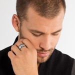 Thomas Sabo Sterling Silver Rebel at Heart Eternityring Schwert - TR1801-051-11