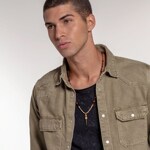 Thomas Sabo Sterling Silver Rebel at Heart Chaîne Méditation Or - KE1909-894-2-L70v