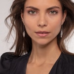 Thomas Sabo Sterling Silver Rebel at Heart Clous d'oreilles Plume - H2109-637-21