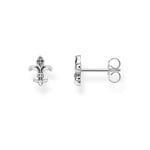 Thomas Sabo Sterling Silver Rebel at Heart Ohrstecker Bourbonische Lilie