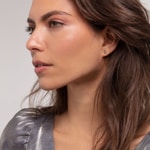 Thomas Sabo Sterling Silver Rebel at Heart Clous d'oreilles Fleur de Lys - H2113-643-11