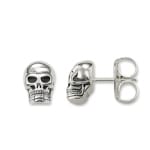 Thomas Sabo sterling silver rebel at heart stud earrings skull