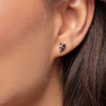 Thomas Sabo sterling silver at Ear studs skull king - H2111-643-11