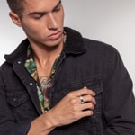 Thomas Sabo Sterling Silver Rebel at Heart Bague Anguleux Argent - TR2279-001-21