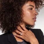 Thomas Sabo sterling silver rebel at heart Ring minimalist silver - TR2281-001-21