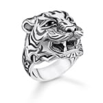 Thomas Sabo sterling silver rebel at heart Ring tiger silver