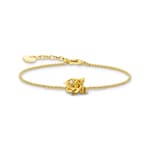 Thomas Sabo True Romance Bracelet Roses Romance plaqué or