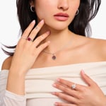 Thomas Sabo True Romance Silver necklace with pendant Roses Romance - KE2302-691-10-L45V