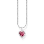 Thomas Sabo True Romance Kette mit Herz-Anhänger Romance Silber