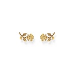 Thomas Sabo True Romance Gold-plated ear studs Roses Romance