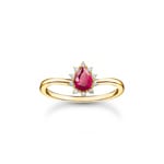 Thomas Sabo True Romance Gold-plated ring Vintage Romance