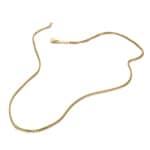 Thomas Sabo Box Chain Stainless Steel 316L 2.00mm Goldfinish - KE1108-S02-39