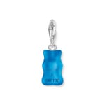 Thomas Sabo x HARIBO Charm-Goldbären-Anhänger in Blau Silber - 2181-017-1