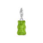 Thomas Sabo x HARIBO Charm-Goldbären-Anhänger in Grün Silber - 2191-017-6