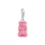 Thomas Sabo x HARIBO Silver charm pendant goldbears in pink