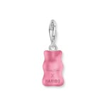 Thomas Sabo x HARIBO Silver charm pendant goldbears in pink - 2193-017-9