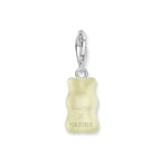 Thomas Sabo x HARIBO Charm-Goldbären-Anhänger in Weiss Silber - 2187-017-14