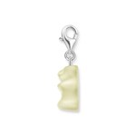 Thomas Sabo x HARIBO Charm-Goldbären-Anhänger in Weiss Silber - 2187-017-14