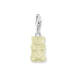 Thomas Sabo x HARIBO Silver charm pendant goldbears in white
