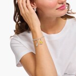 Thomas Sabo x HARIBO Charm-Goldbären-Anhänger Silber geschwärzt - 2180-664-7