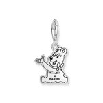 Thomas Sabo x HARIBO Charm-Goldbären-Anhänger Silber geschwärzt - 2180-664-7