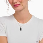 Thomas Sabo x HARIBO Grosser Anhänger schwarzer Goldbär mit Steinen Silber - PE967-052-11