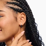 Thomas Sabo x HARIBO Ohrstecker mit schwarzen Goldbären Silber - H2330-052-11