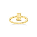Thomas Sabo x HARIBO Ring mit Goldbär und Steinen vergoldet - TR2504-414-14