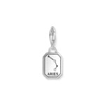 Thomas Sabo Zodiac Charms Silver charm pendant zodiac sign Aries with zirconia - 2147-643-21