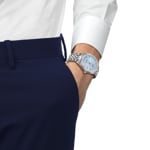 Tissot Ballade Powermatic 80 COSC 39mm Ice Blue - T156.408.11.353.00