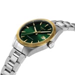 Tissot Gentleman Powermatic 80 38mm Grün / 18 Karat Gelbgold - T934.807.41.091.00