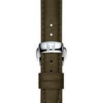 Tissot Lederarmband dunkelgrün 15 mm
