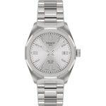 Tissot PRC 100 Solar Quartz 34mm Silbrig