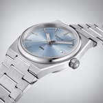 Tissot PRX 35 Quartz Bleu clair - T137.210.11.351.00
