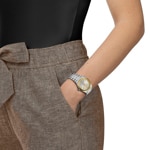 Tissot PRX 35 Powermatic 80 Silver / 18 carat yellow gold - T931.207.41.031.01