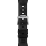 Bracelet Tissot PRX caoutchouc noir Ø 40mm