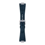 Bracelet Tissot PRX cuir bleu foncé Ø 40mm - T852.047.701