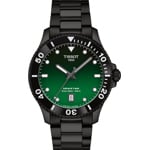 Tissot Seastar 1000 40mm Schwarz / Grün