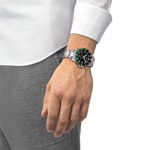 Tissot Seastar 1000 GMT 40mm Noir / Vert - T120.852.11.051.00
