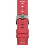 Tissot Red silicone strap 21 mm