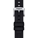 Bracelet Tissot Silicone noir 18 mm