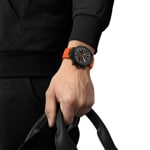 Tissot T-Race Chronographe Noir / Orange - T141.417.37.051.02